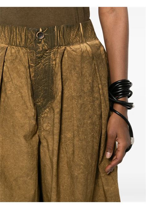 pantaloni poetic donna mostarda UMA WANG | UP3021UW240